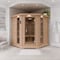 Steamspa 5-Person Carbon FAR Infrared Hemlock Wooden Indoor Sauna Room with LED Touch Control Panel SC-SS0010-0S - alternate 7